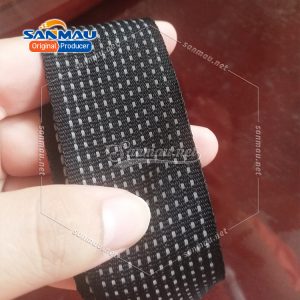 webbing with reflective line