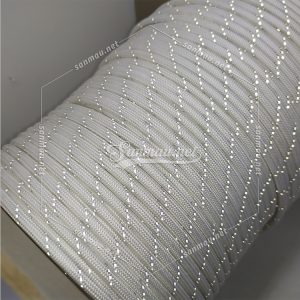 white reflective UHMWPE rope